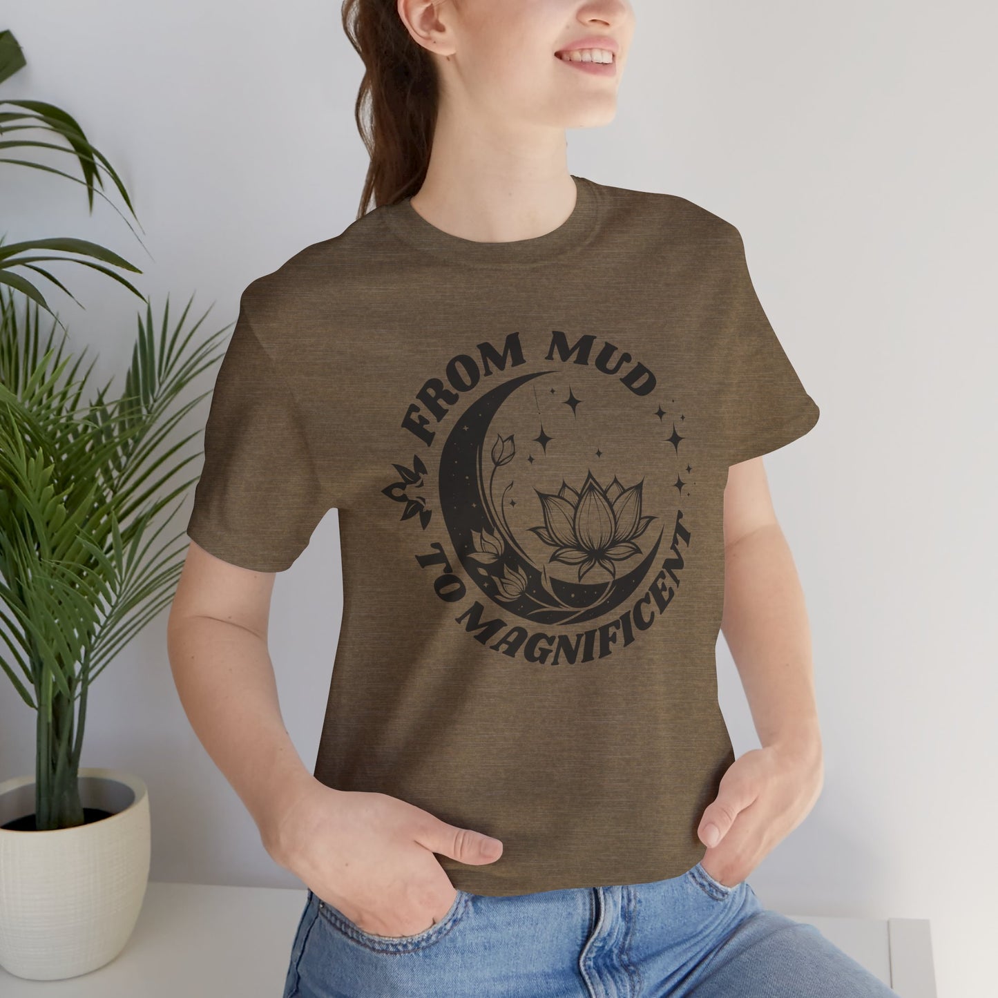 'From Mud To Magnificent' Lotus Women's Tee