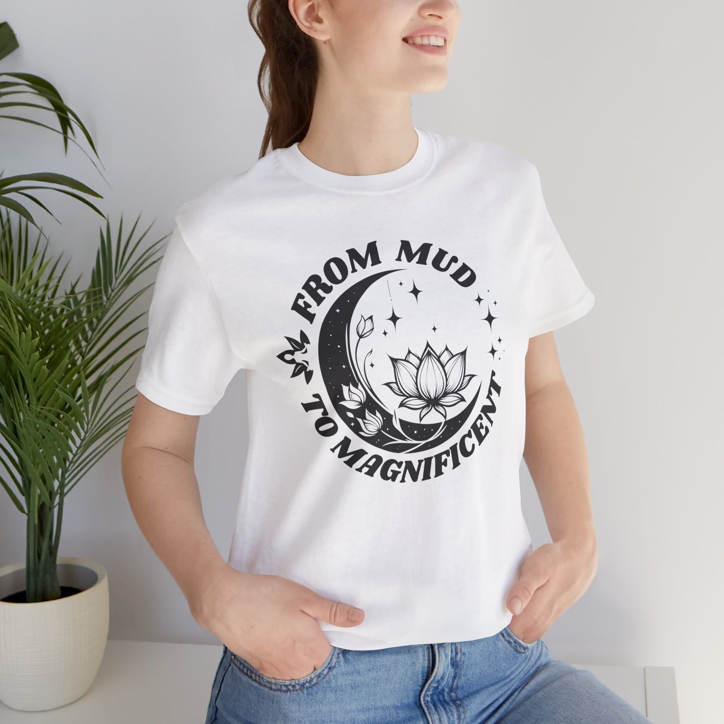 'From Mud To Magnificent' Lotus Women's Tee