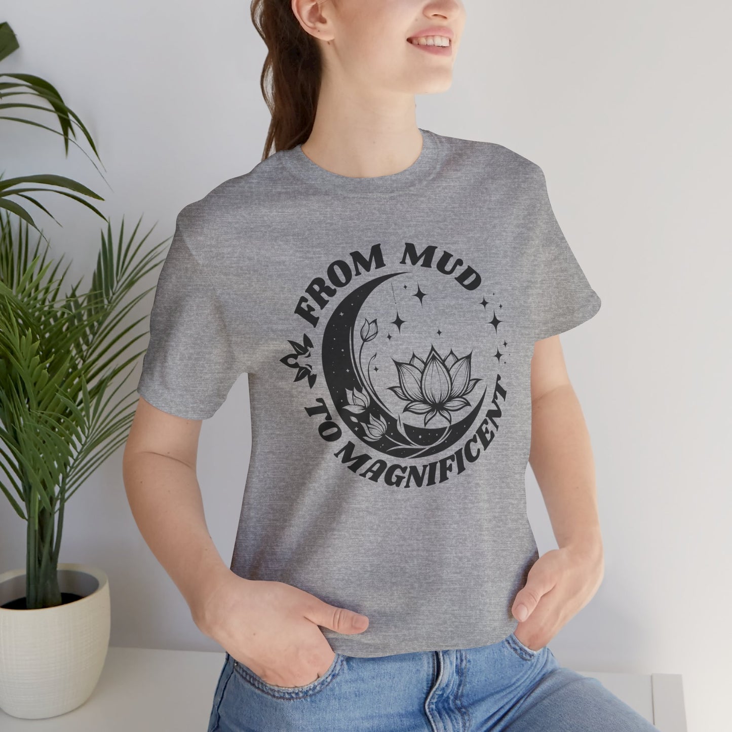 'From Mud To Magnificent' Lotus Women's Tee