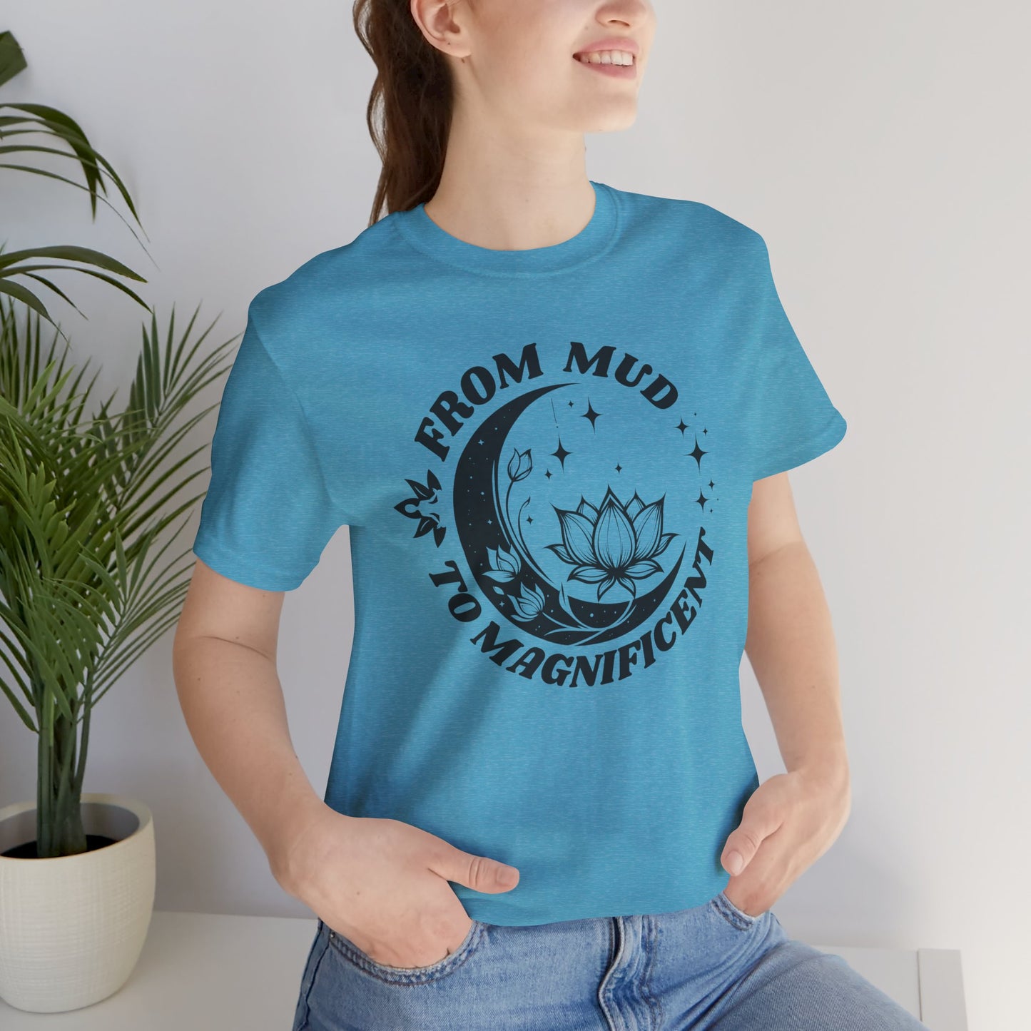 'From Mud To Magnificent' Lotus Women's Tee