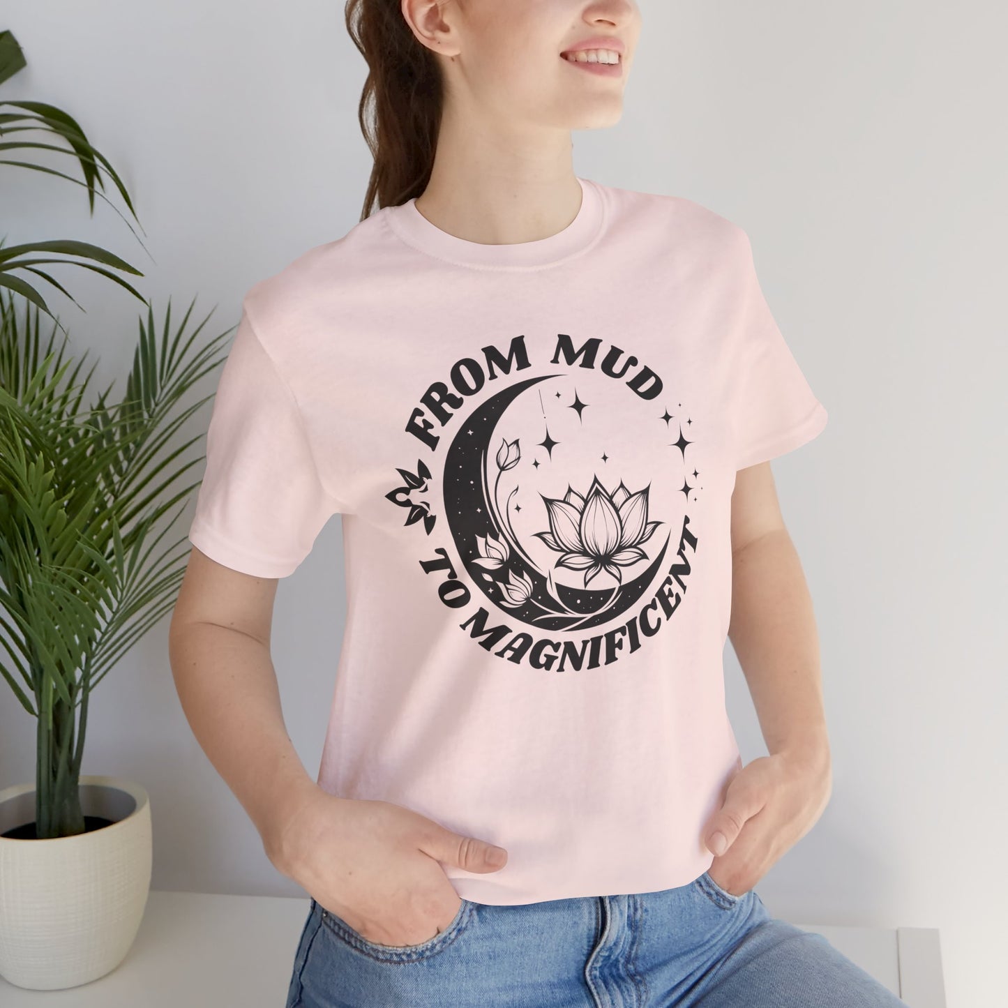 'From Mud To Magnificent' Lotus Women's Tee