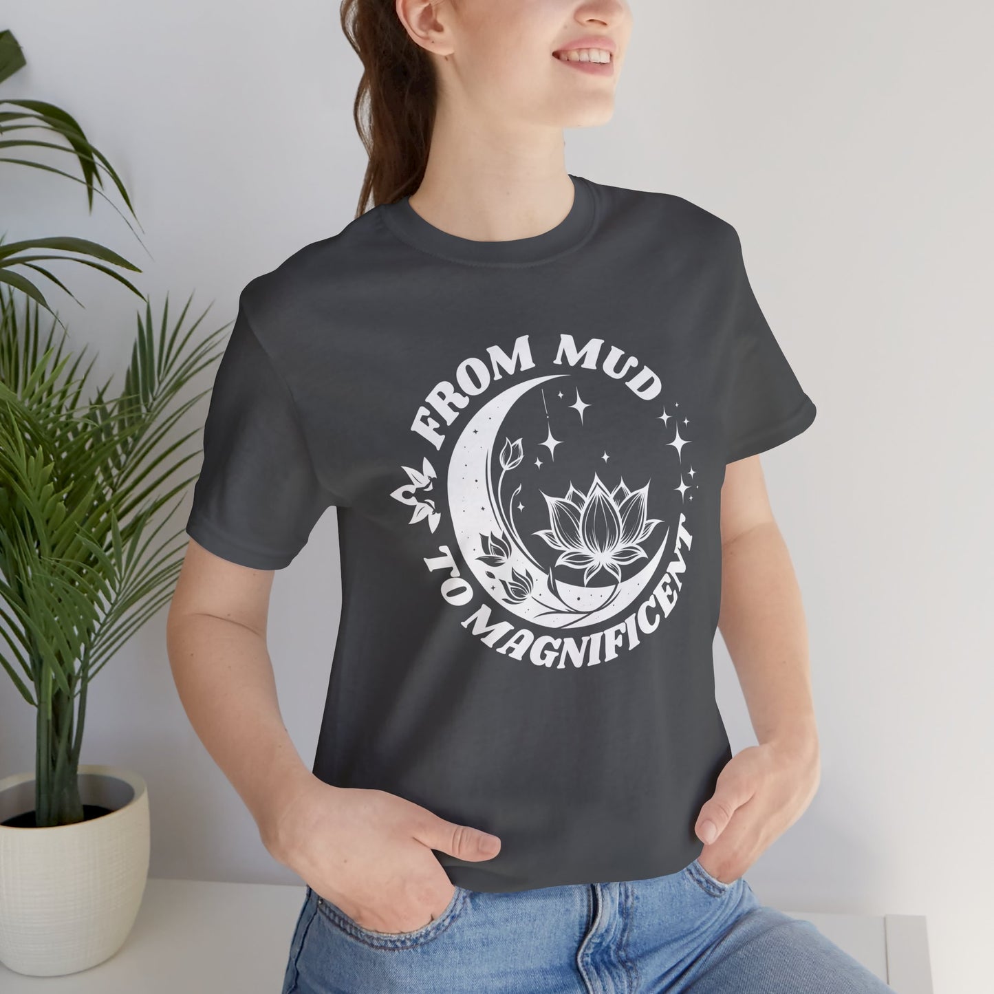 'From Mud To Magnificent' Lotus Women's Tee