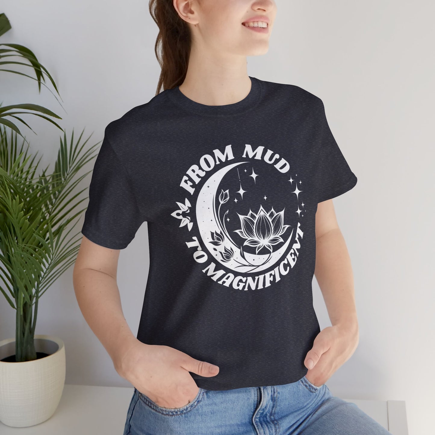 'From Mud To Magnificent' Lotus Women's Tee