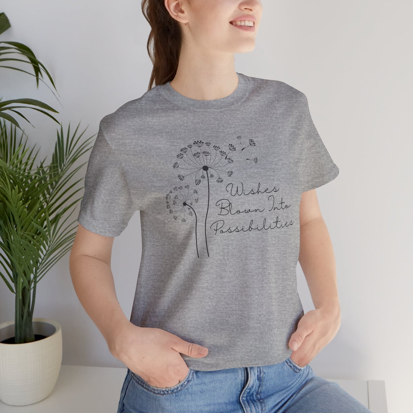 'Wishes Blown Into Possibilities' Women's Tee