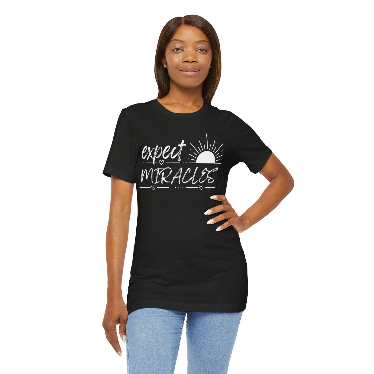 'Expect Miracles' Rising Sun Women's Tee