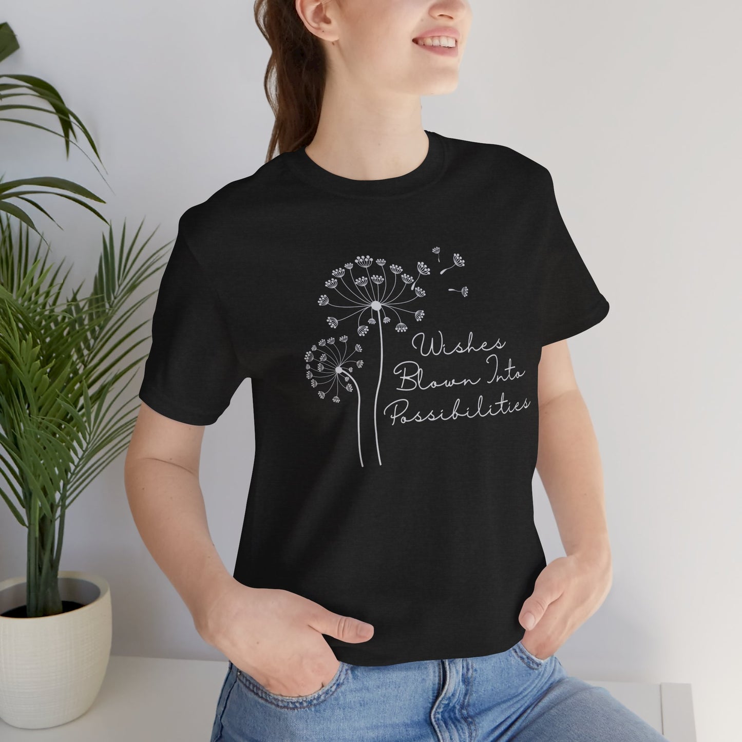 'Wishes Blown Into Possibilities' Women's Tee