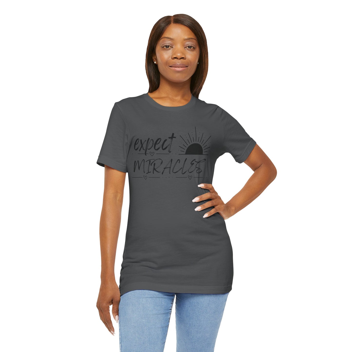 'Expect Miracles' Rising Sun Women's Tee