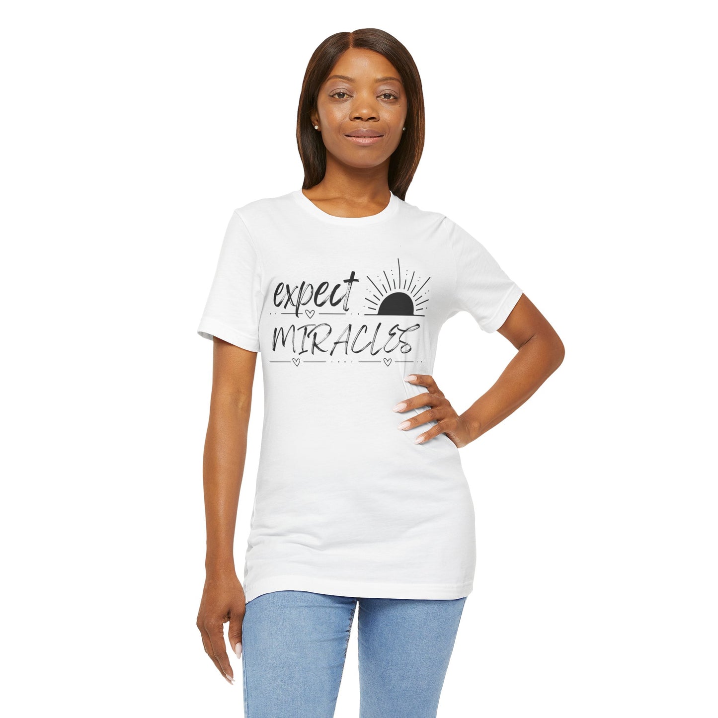 'Expect Miracles' Rising Sun Women's Tee