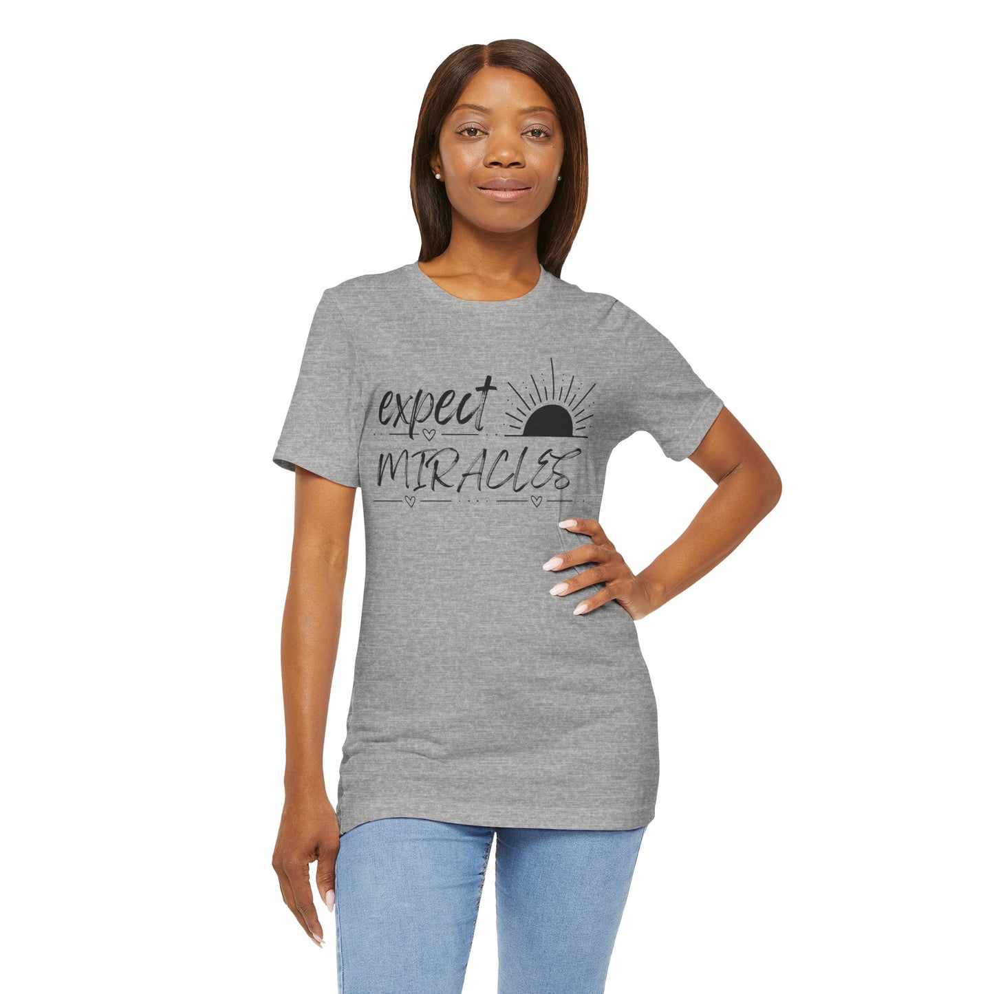 'Expect Miracles' Rising Sun Women's Tee