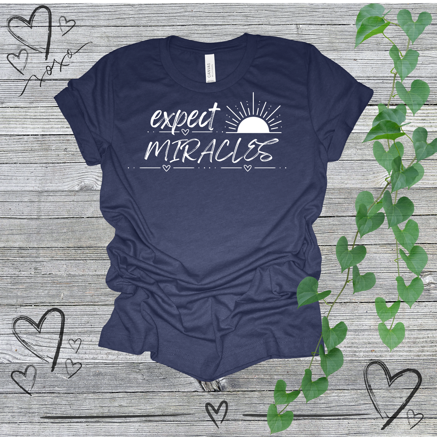 'Expect Miracles' Rising Sun Women's Tee