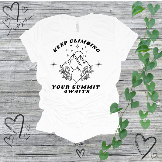 'Keep Climbing' Women's Tee