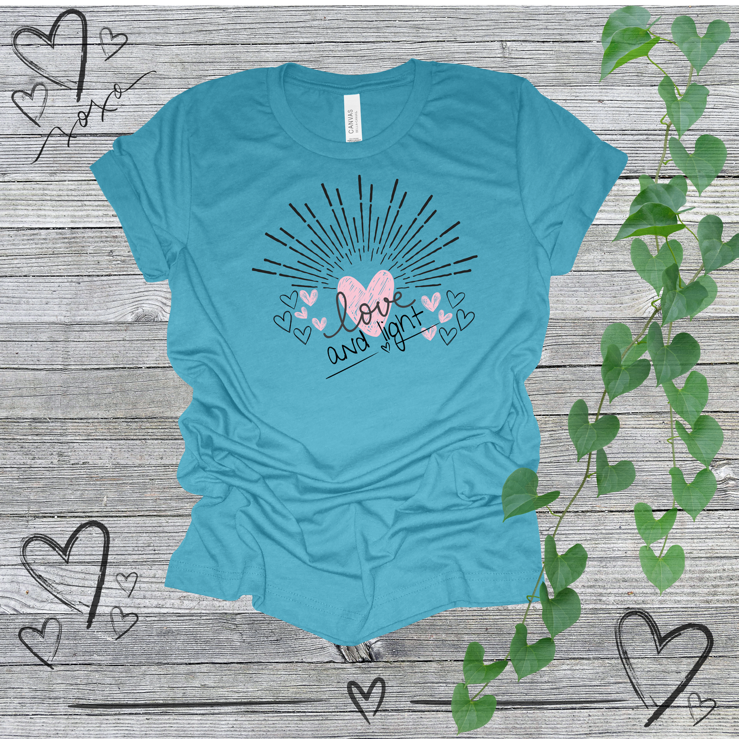 'Love and Light' Women's Tee