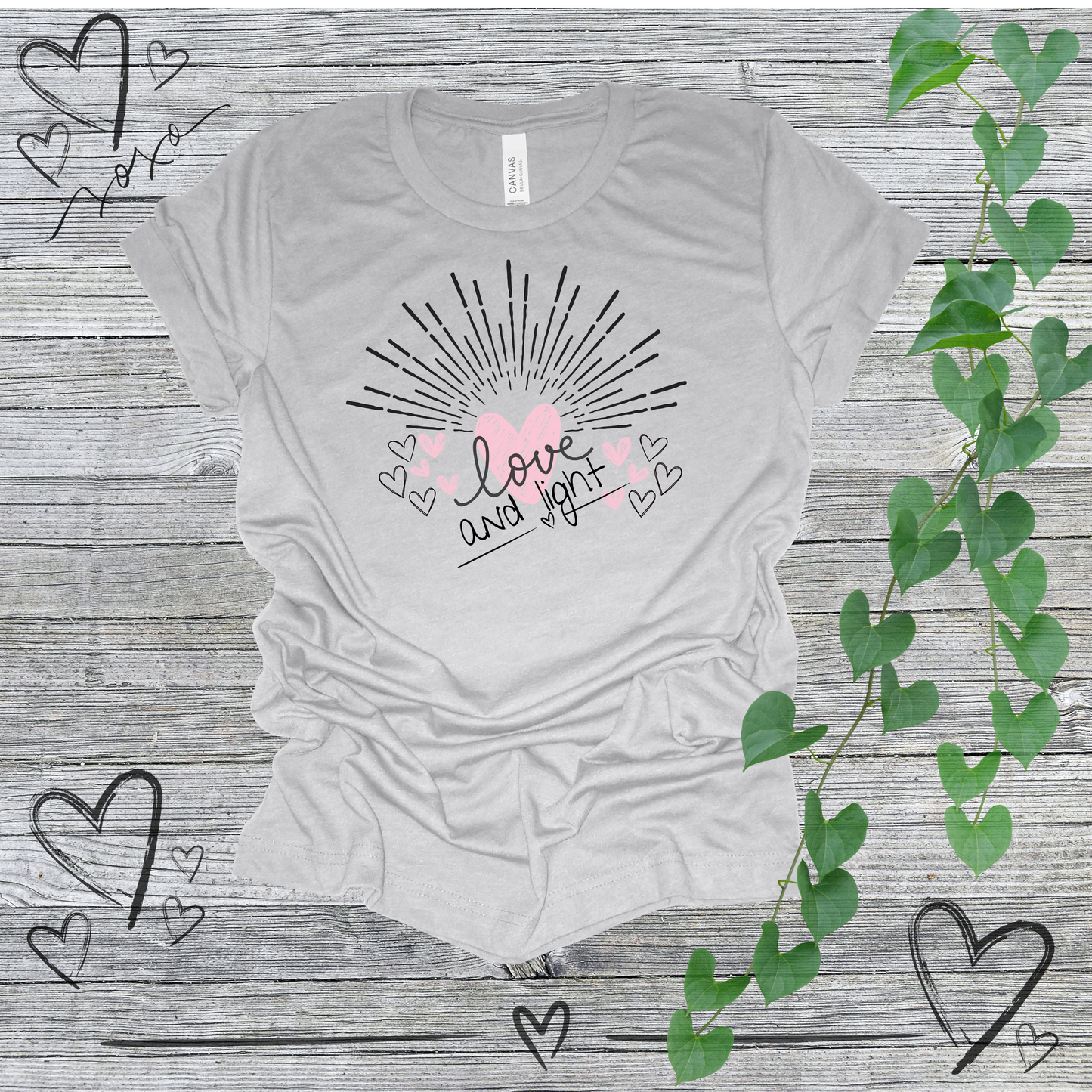 'Love and Light' Women's Tee