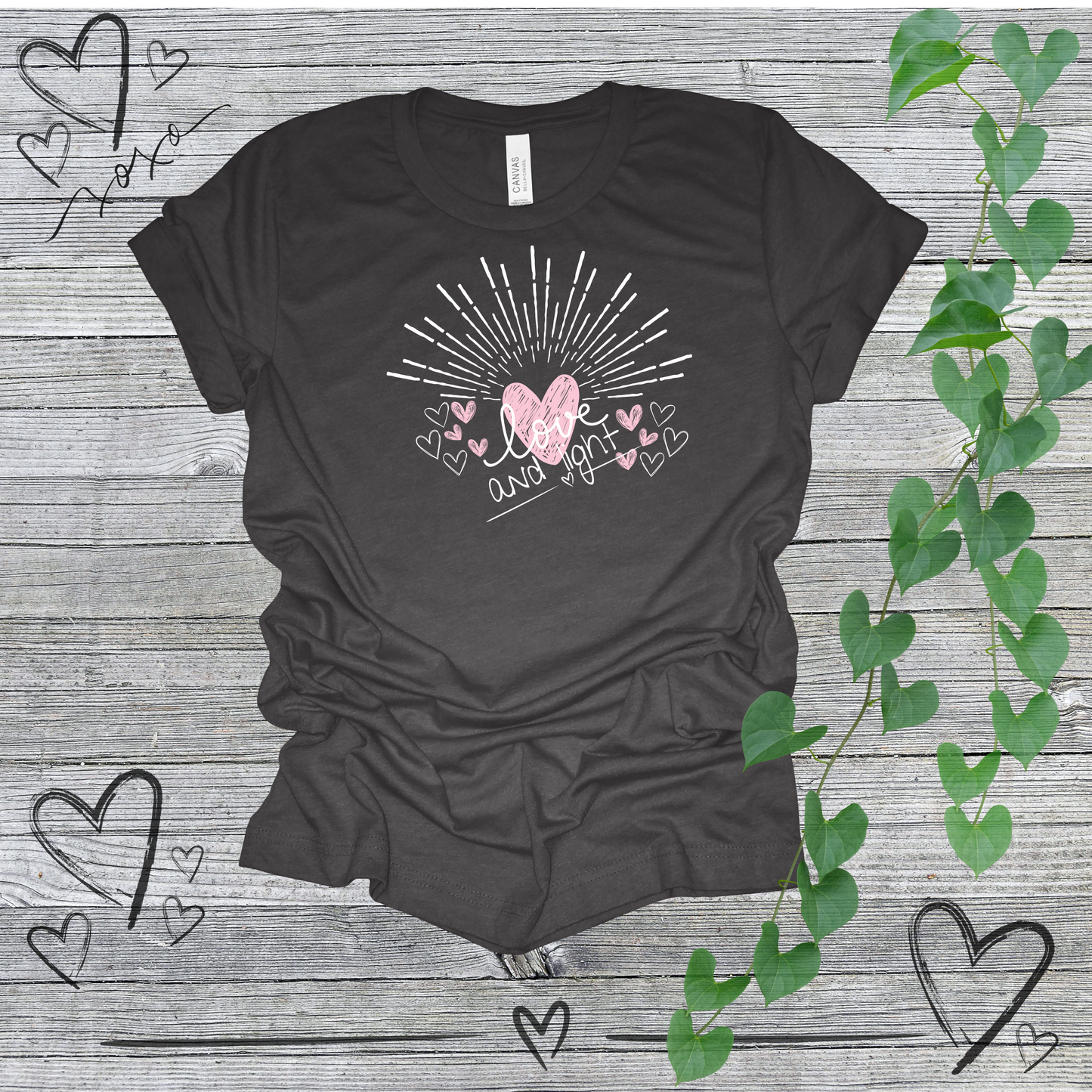 'Love and Light' Women's Tee