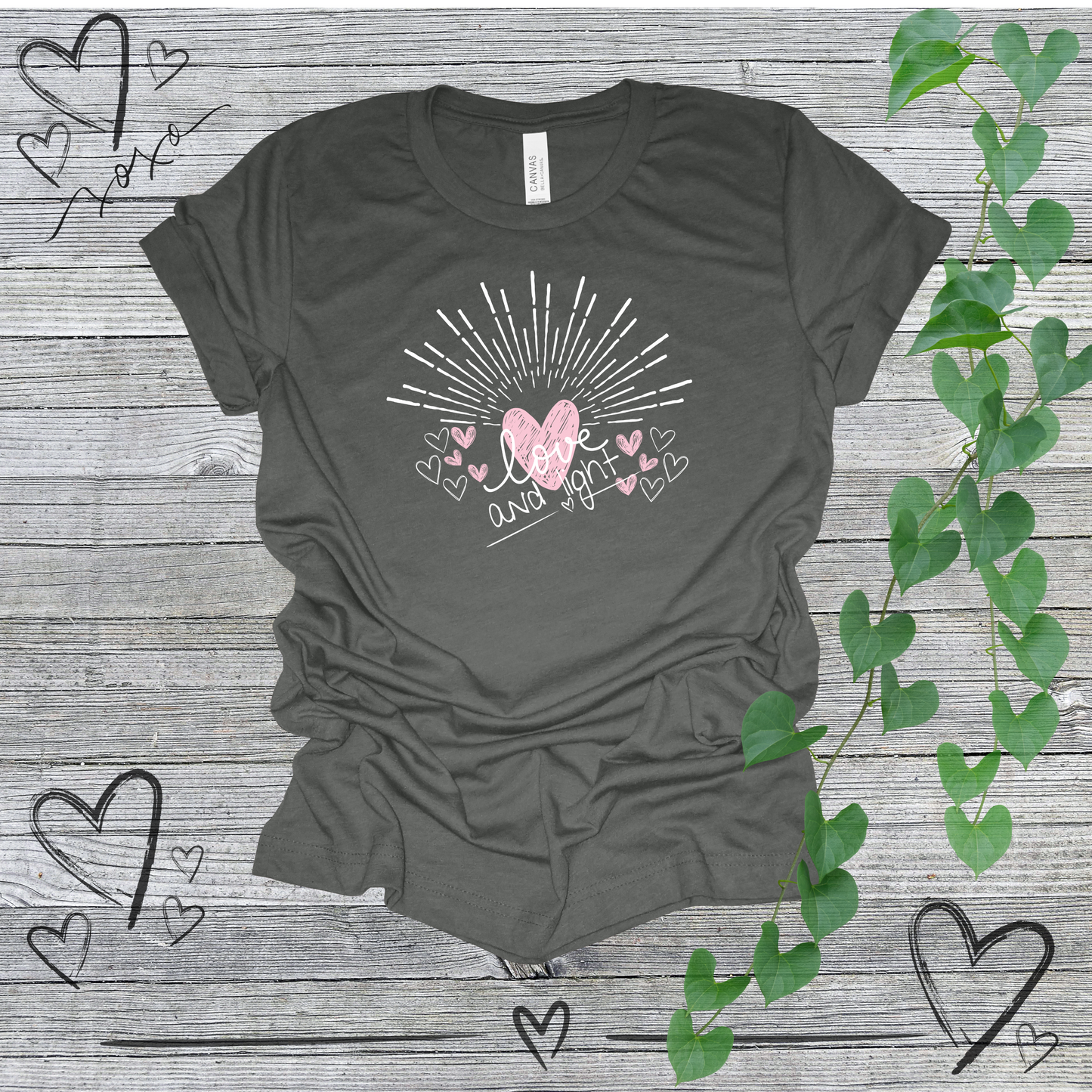 'Love and Light' Women's Tee