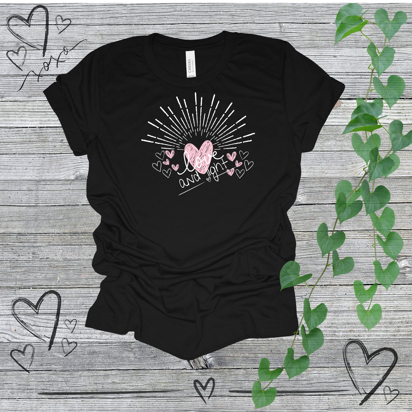 'Love and Light' Women's Tee