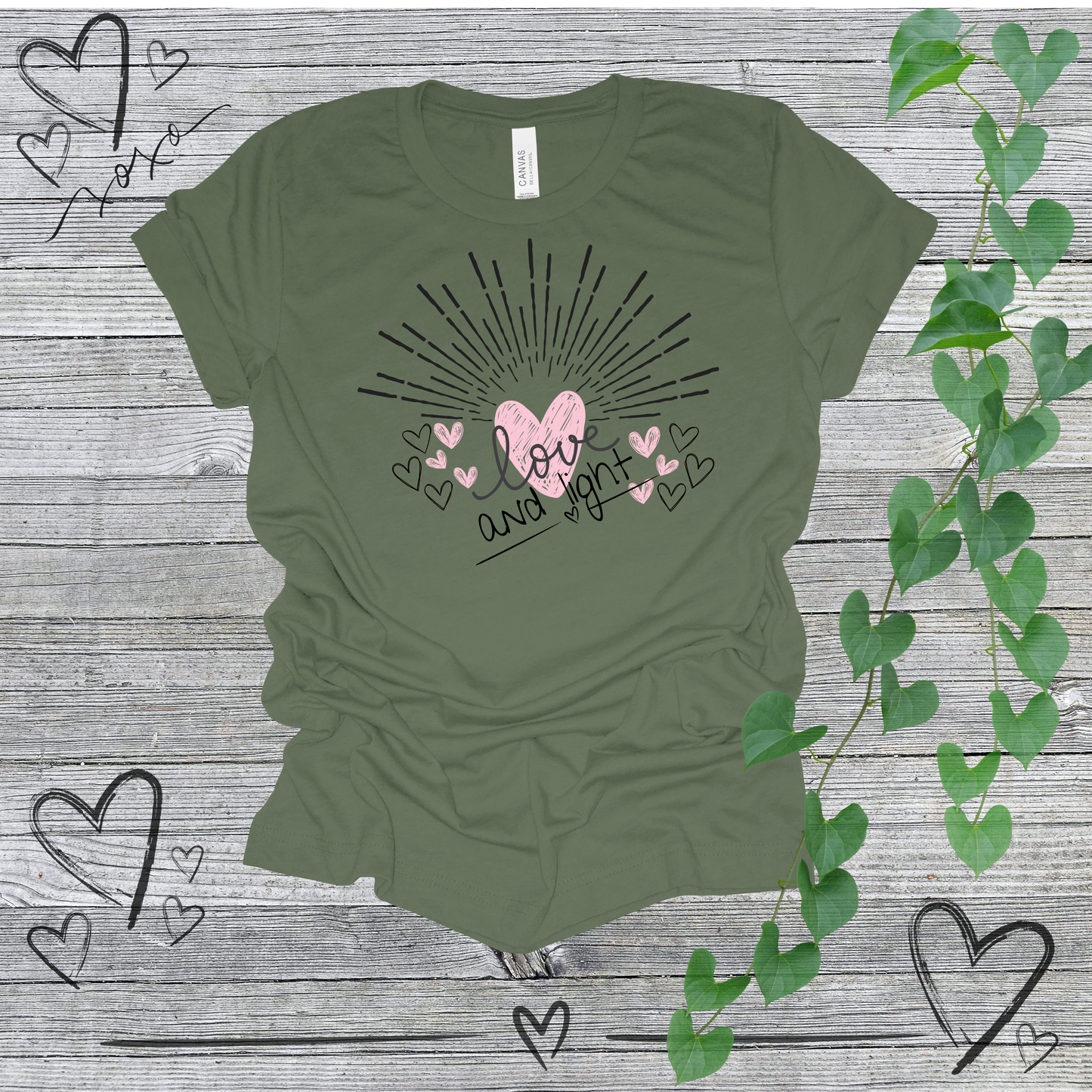 'Love and Light' Women's Tee