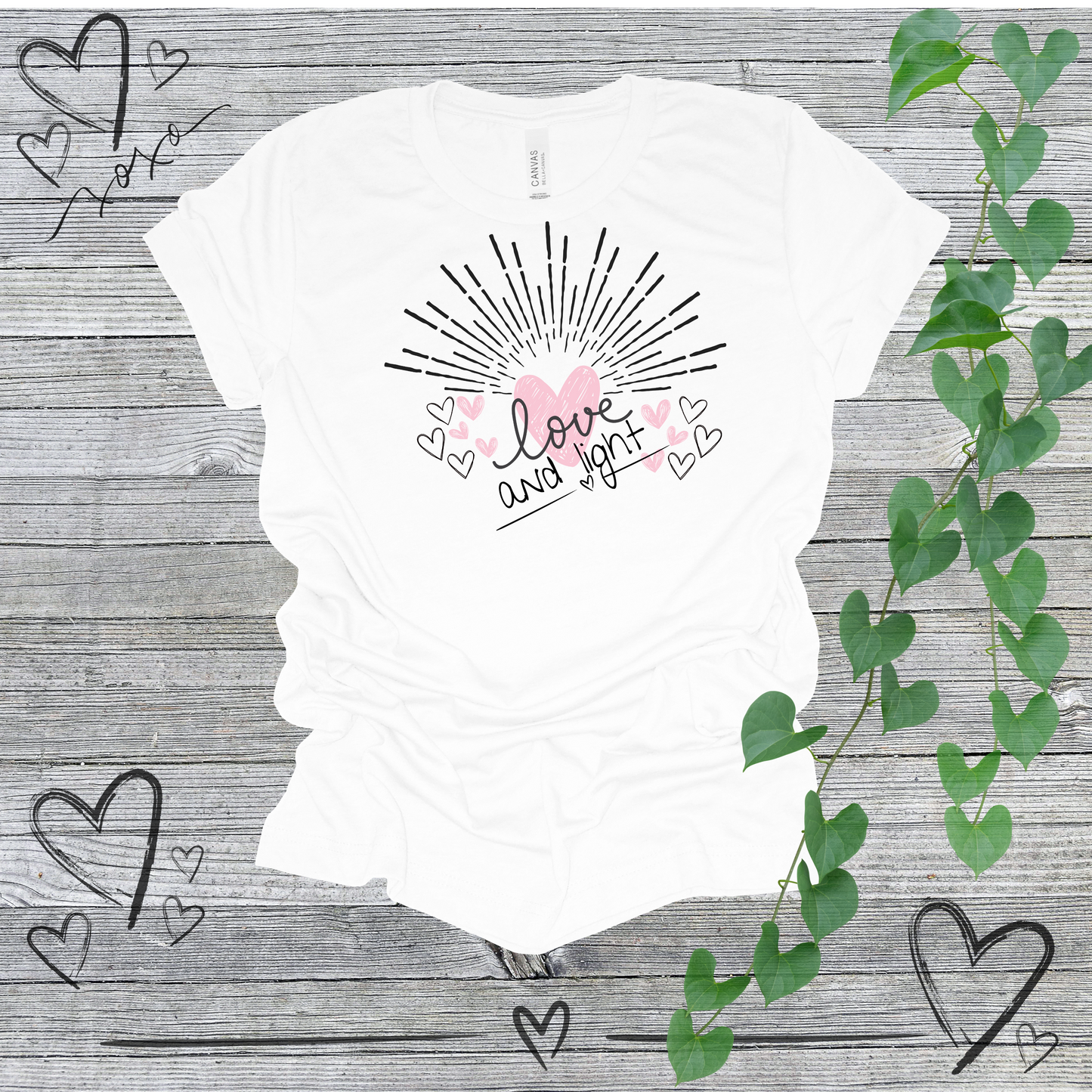 'Love and Light' Women's Tee